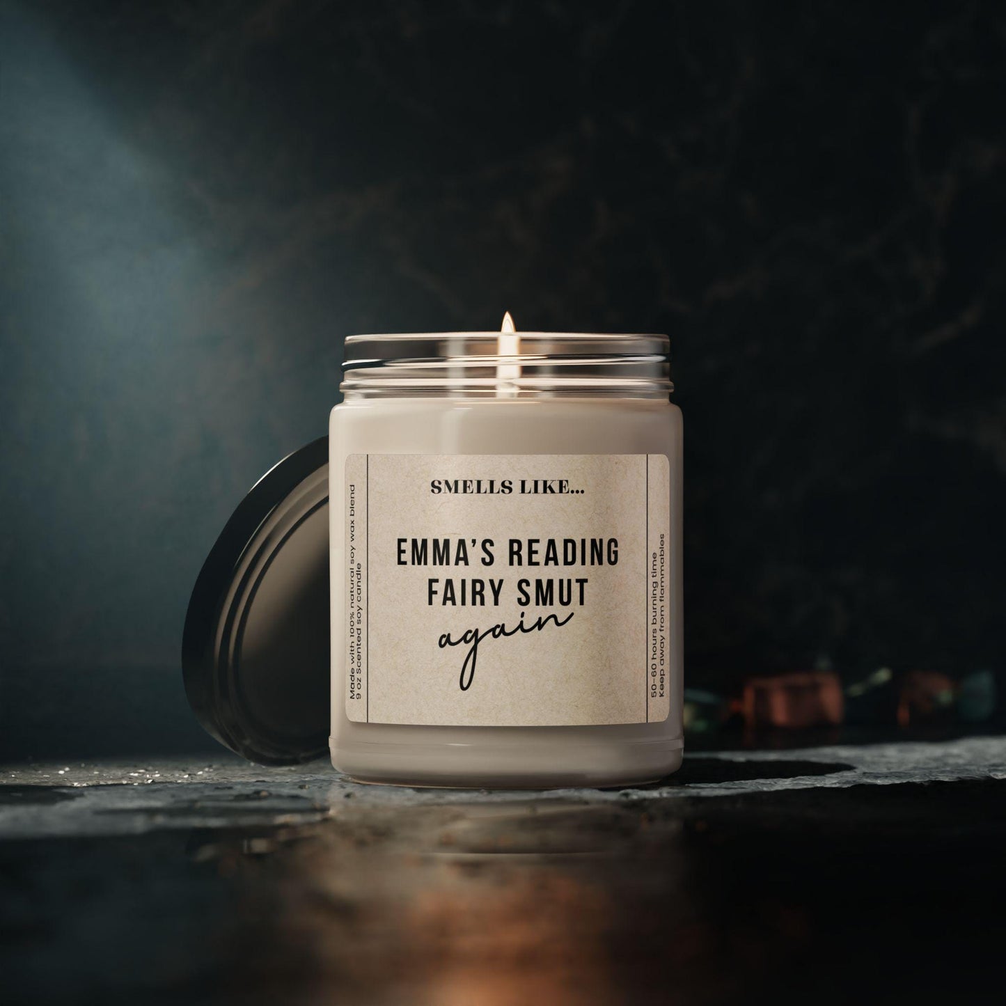 Funny Candle Gift for Readers Gifted Candle Funny Personalized Gift for Her Book Lover Girlfriend Candle Gift for Birthday