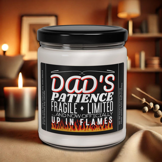 Custom Personalized Gift for Fathers Day Candle Gift for Dad Gifted Birthday Gifted Soy Wax Candle Gifted Candle Appreciation Gift Candle