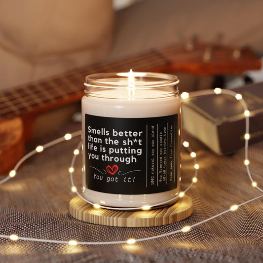 Encouragement Gifted Motivational Candle Gifted Candle Inspiration Tough Times Gift Soy Wax Candle Motivator Gift Encouragement