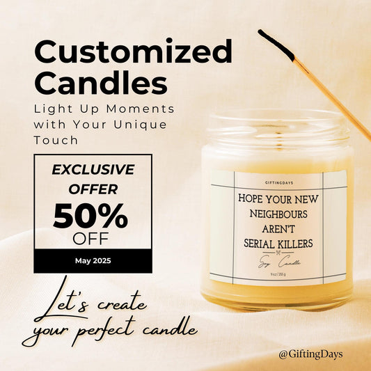 New Houseowner Gifts Housewarming Candle New House Gift Funny Closing Gift Personalized Soy Wax Candle for New Home Owners