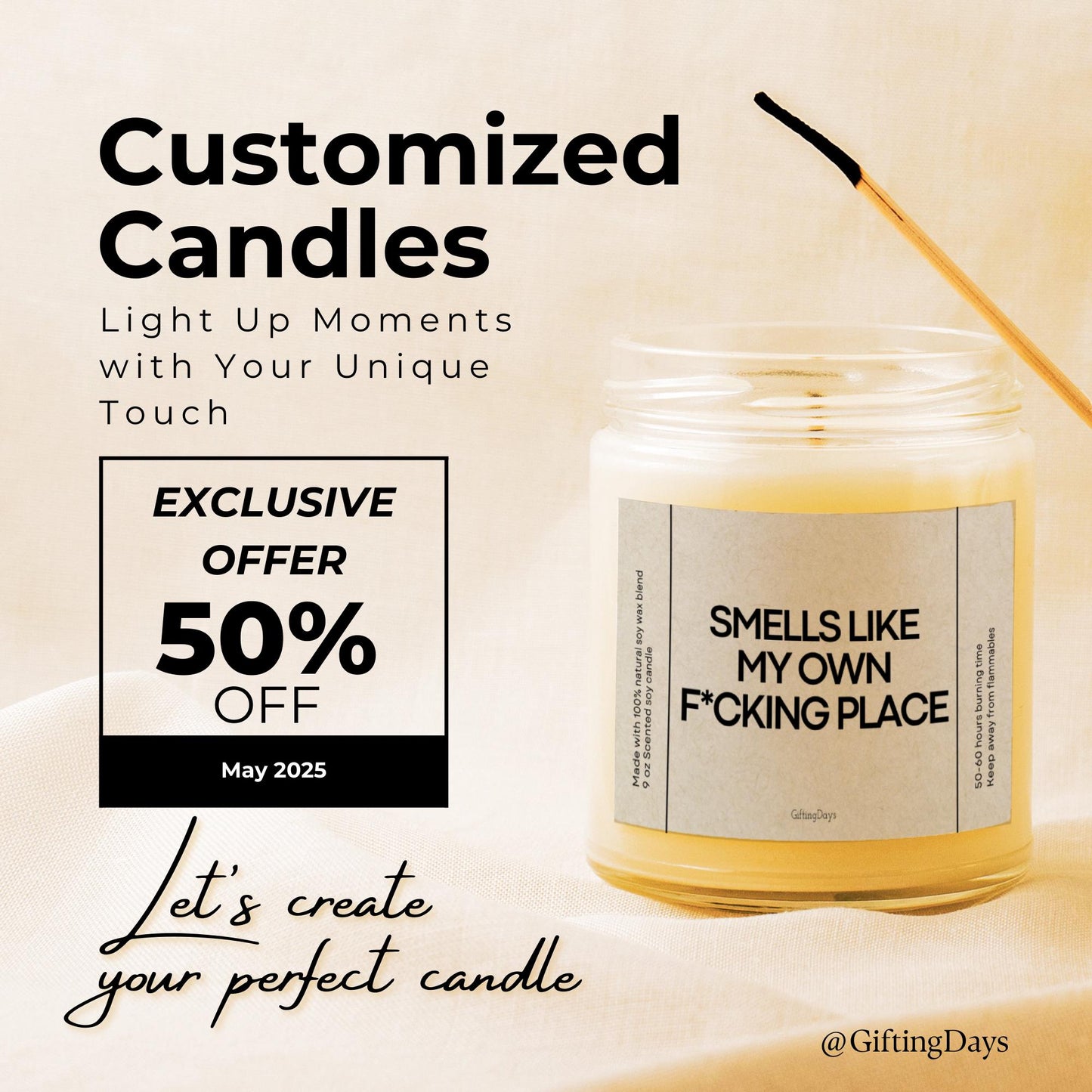Personalized Candle for New Home Owner Housewarming Gift Funny New House Gift Housewarming Closing Gift Housewarming Candle Gift for Him Her